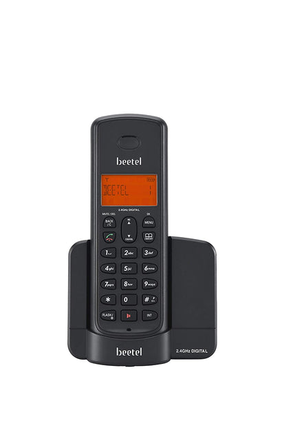 Beetel X90 Cordless 2.4Ghz Landline Phone with Caller ID Display Upto 8Hrs of Talk time