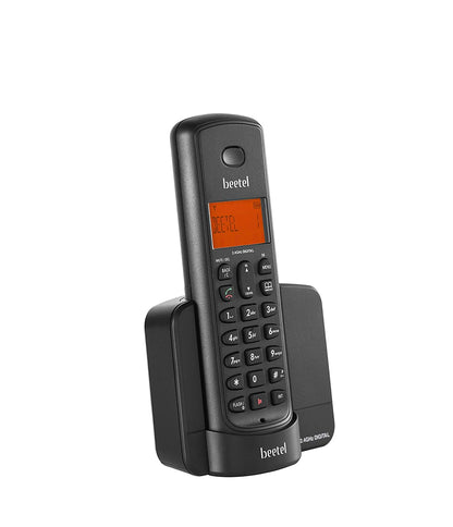 Beetel X90 Cordless 2.4Ghz Landline Phone with Caller ID Display Upto 8Hrs of Talk time