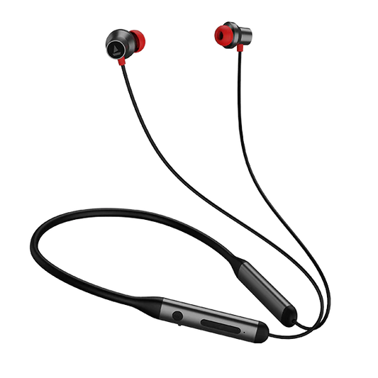 boAt Rockerz 330ANC Bluetooth Neckband in Ear Earphones with Mic, Crystal Bionic Sound 13mm Drivers, ASAP Charge, 24H Playback