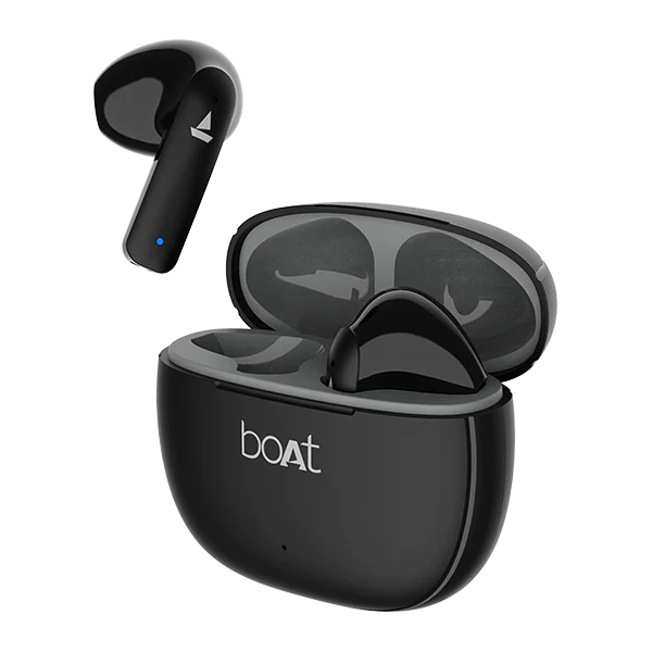 boAt Airdopes 100 with 50 Hours Playback, Quad Mics ENx Technology & Beast Mode Bluetooth Earbuds