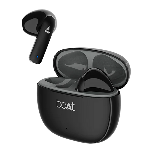 boAt Airdopes 100 with 50 Hours Playback, Quad Mics ENx Technology & Beast Mode Bluetooth Earbuds