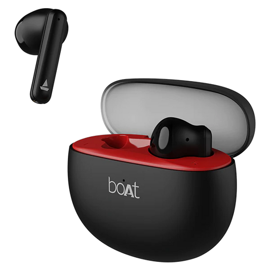 boAt Airdopes 141 Pro True Wireless Earbuds with 45H Playtime, Quad Mics ENx Tech, 12mm Drivers, ASAP Charge, Beast Mode for Gaming - White