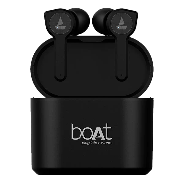 boAt Airdopes 402 Wireless Earbuds with Powerful 10mm Drivers, ENx Technology, ASAP Charge, 30Hours of Playback Time