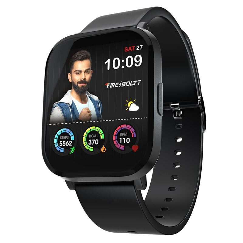 Fire-Boltt Ninja 2 Max 1.5 inches 3.9cm Full Touch Display Smartwatch with SpO2 Heart Rate