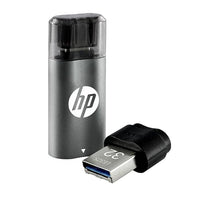 HP x5600B OTG Type B 3.2 USB Pen Drive (Grey & Black)