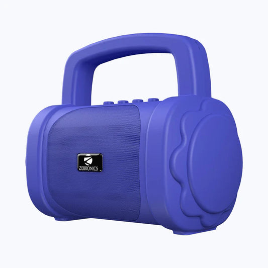 Zebronics Zeb-County 3 Portable Wireless Speaker Supporting Bluetooth v5.0, FM Radio, Call Function,USB/Micro SD Card Slot, 3.5mm