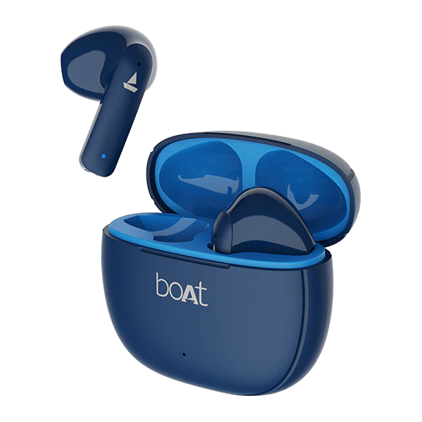 boAt Airdopes 100 with 50 Hours Playback, Quad Mics ENx Technology & Beast Mode Bluetooth Earbuds