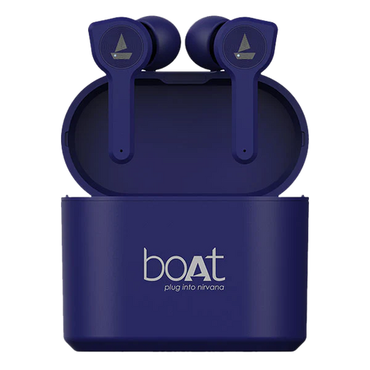 boAt Airdopes 402 Wireless Earbuds with Powerful 10mm Drivers, ENx Technology, ASAP Charge, 30Hours of Playback Time