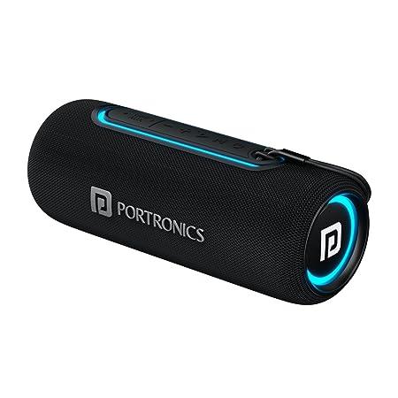 Portronics Resound 2 15W HD Sound Portable Wireless Bluetooth Speaker, in-Built Mic, Type C Port