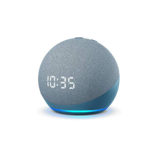 Amazon Echo Dot 4th Gen With Clock Next Generation Smart Speaker with Powerful Bass, LED Display and Alexa