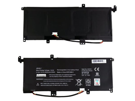 Lappy Power Laptop Battery For HP MB04-4S1P, 15.2V 4 Cells 3400mAh Compatible
