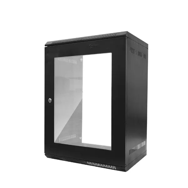 CCTV 0.5 Gauge Rack Cabinet with Lock – Foldable DVR/NVR Network Server Wall Mount | Heavy Metal