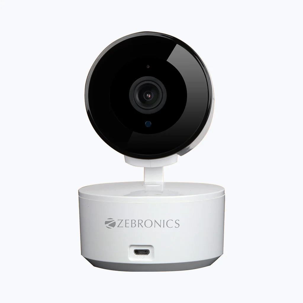 Zebronics Zeb-Smart CAM 102 Smart WiFi PTZ Indoor Camera with Motion Detection, Day/Night Mode