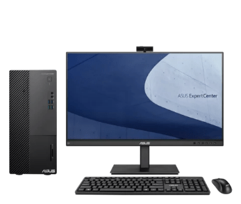 Asus D500SD Desktop Computer: Intel Core i3-12100, 8GB RAM, 512GB SSD, Wi-Fi 6, TPM 2.0, - Black