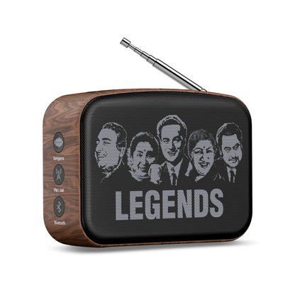 Saregama Carvaan Mini Hindi 2.0 Music Player | 401 Evergreen Songs | Bluetooth, FM/AM, USB, AUX | Type-C Charging