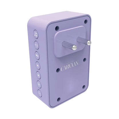 Carvaan Saregama Wellness Plug Play Outdoor Music Player - Pre-Loaded With 16 Meditation & Wellness Tracks Based On 7 Chakras Bluetooth Connectivity (Orchid Purple)