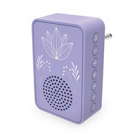 Carvaan Saregama Wellness Plug Play Outdoor Music Player - Pre-Loaded With 16 Meditation & Wellness Tracks Based On 7 Chakras Bluetooth Connectivity (Orchid Purple)