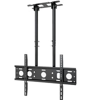 TV Mount Bracket Heavy Duty Ceiling for 40"(101.6)cm– 90" (228.6)cm TVs | 45° Tilt | 60Kg Load Capacity | Metal Ceiling Mount Stand