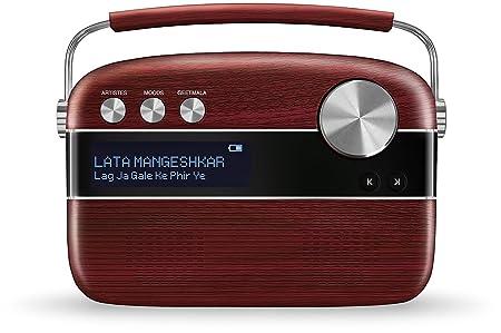 Saregama Carvaan 2.0 Hindi - Portable Music Player 5000 Pre-Loaded Songs with FM/BT/AUX (Renewed)
