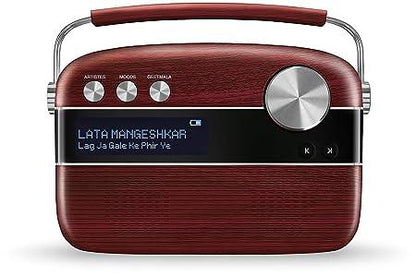 Saregama Carvaan 2.0 Hindi - Portable Music Player 5000 Pre-Loaded Songs with FM/BT/AUX (Renewed)
