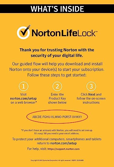 Norton Antivirus Basic - 1 Device - 12 months - (Activation Key Card)