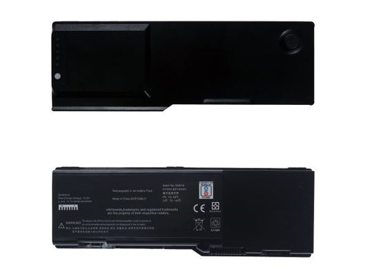 Lappy Power Laptop Battery For Dell Inspiron 1501 6400 E1505, 11.1V 9 Cells 6600mAh Compatible