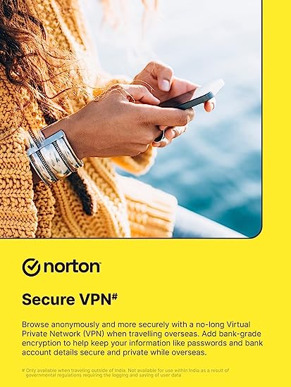 Norton 360 Deluxe |5 Users 3 Year|Total Security for PC, Mac, Android or iOS | PC Cloud Back Up
