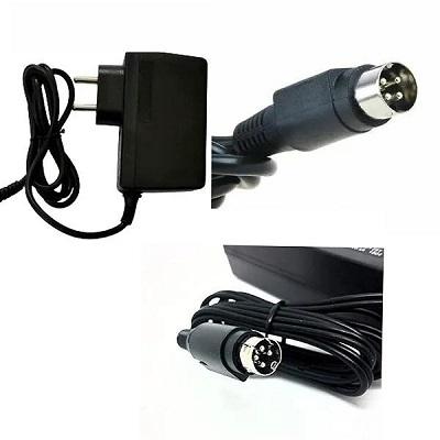 DC Power Adapter 12 Volt 2 Amp 24 Watt for DVR, CCTV Camera, Router, Modem, LED Strip Light etc with Ferrite Bead, Black