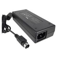 DC Power Adapter 12 Volt 2 Amp 24 Watt for DVR, CCTV Camera, Router, Modem, LED Strip Light with Ferrite Bead, Black