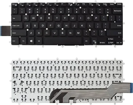 Laptop Keyboard for Dell Inspiron 13 5368, 5378, 7370, 7573