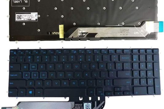 Laptop Keyboard for Dell Inspiron G3 15 3579, 3779, G5 15 5587 Keyboard With Backlight (Blue)