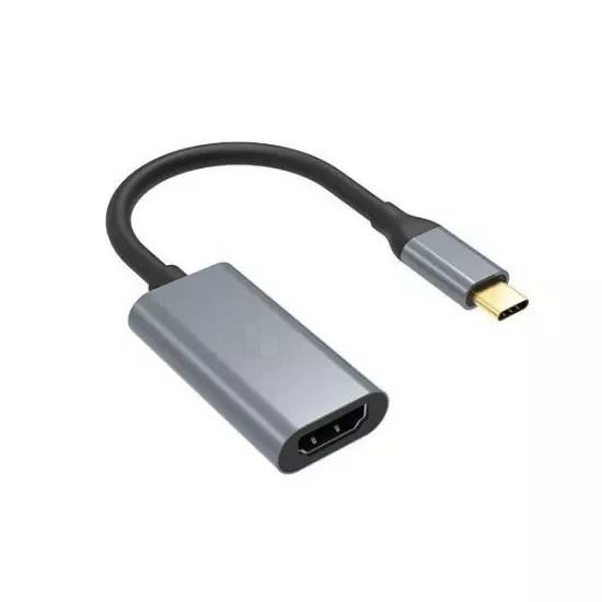 Type C to HDMI Adapter, 3.1 Type-C to HDTV Converter for Mac-Book Pro, New Air/iPad/Surface