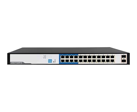 D-Link DGS-F1026P-E 24GE PoE + 2 SFP Ports 250m POE Switch