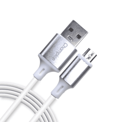 Champion USB to Micro 3Amp Data Sync & Charging Cable Metal 1M for all Android & USB Type-C Devices