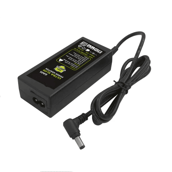 Power Adapter with (2.5mm x 5.5mm) TFT Pin For Router, Set Top Box, DTH, CCTV Cameras ,LED Strip , Broadband , NVR (Black)