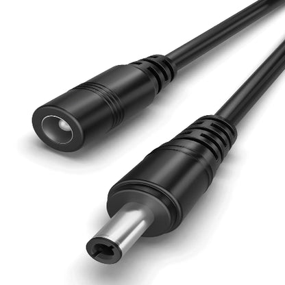 Champion DC Male to Female Extension Cable ,(2.1 x 5.5)mm ,Power Adapter Cord for CCTV Camera, DVR, NVR, LED Strip, IP Camera & Baby Monitor