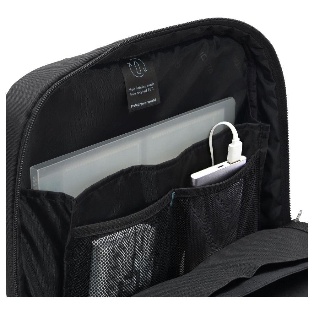 Dicota ECO Backpack Slim PRO 12 Laptop Bag For (35.81Cm)14.1-Inch Laptops (Black )