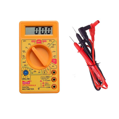 Digital Basic Multimeter , AC DC Measuring voltage tester, digital tester. Basic Digital Automatic Multimeter with Buzzer