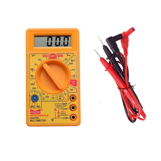 Digital Basic Multimeter , AC DC Measuring voltage tester, digital tester. Basic Digital Automatic Multimeter with Buzzer
