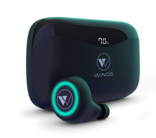 Wings PowerPods Upgraded 150 Hours Playtime (Black)