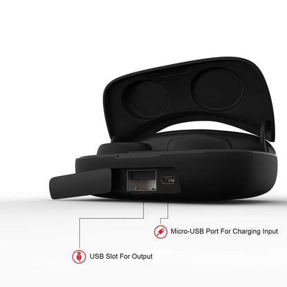 Wings PowerPods Upgraded 150 Hours Playtime (Black)