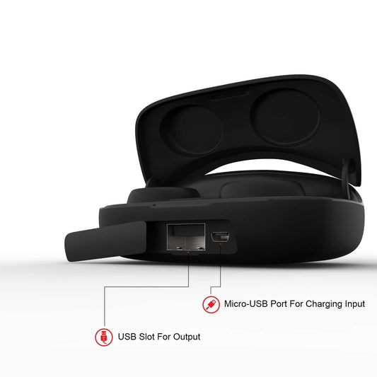 Wings PowerPods Upgraded 150 Hours Playtime (Black)