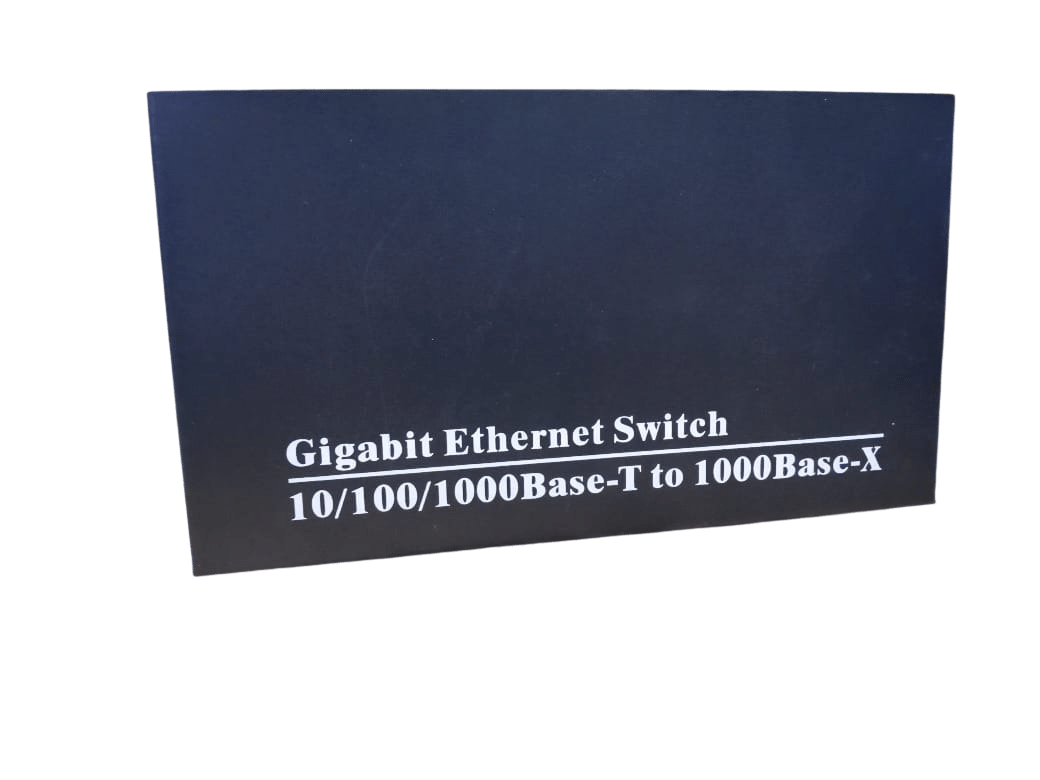 Gigabit 4 RJ45 Port Ethernet POE Switch 10/100/1000 Base-T to 1000 Base-X
