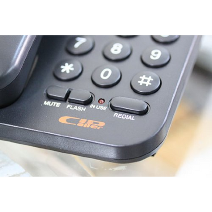 Oriental KX-T1555CID Corded Telephone Land line Phone with Caller ID Phone (Black)