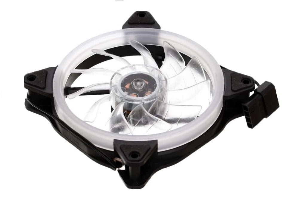 SMPS LED PC Fan | Customizable LEDs, Air Balance Curve Blade Design, Sealed Bearing