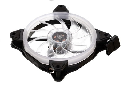 SMPS LED PC Fan | Customizable LEDs, Air Balance Curve Blade Design, Sealed Bearing