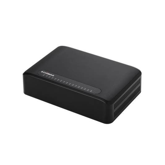 Edimax ES-3316P, Unmanaged 16 Port Ethernet Desktop Switch With PoE