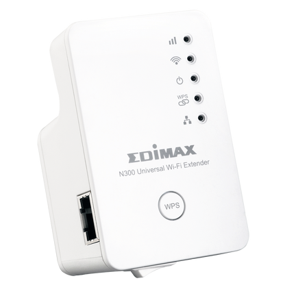 Edimax EW-7438RPn Mini N300 Universal Wireless Range Extender (White)