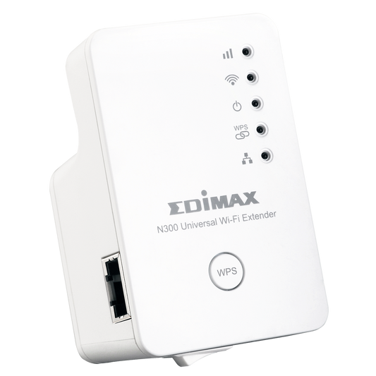 Edimax EW-7438RPn Mini N300 Universal Wireless Range Extender (White)