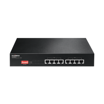 Edimax ES-1008P V2 Long Range 8-Port Fast Ethernet PoE+ Switch with DIP Switch